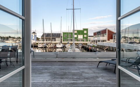 Fina - 10M from the Sea: Roof, Home, Door, Cottage, Shade, Siding, Yard, Estate, Backyard