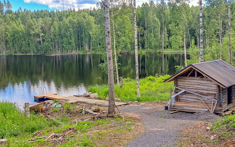 Murtolampi: Tree, Wood, Forest, Bank, Woodland, Nature Reserve, Hut, Cottage
