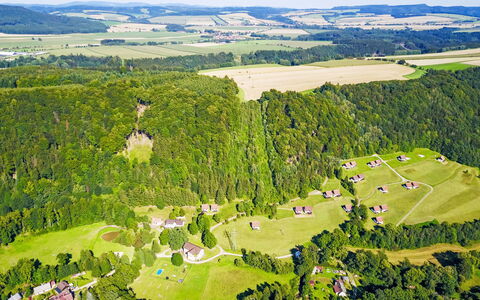 Green Valley Park Stárkov 9: Natural Environment, Aerial Photography, Bird'S-Eye View, Natural Landscape, Grassland, Landscape, Plain, Land Lot, Rural Area, Pasture