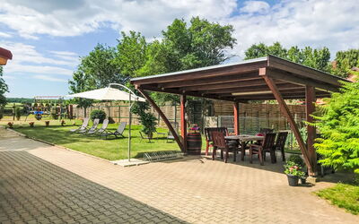 Balatonbereny 101: Public Space, Garden, Shade, Lawn, Yard, Landscaping, Outdoor Structure, Park, Backyard, Outdoor Furniture