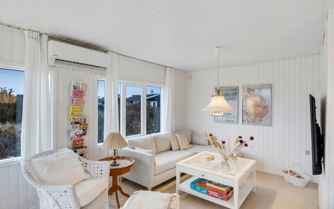 Alvia - 250M from the Sea: Furniture, Wood, Interior Design, Flooring, Floor, Chair, Room, Ceiling, Living Room, Apartment