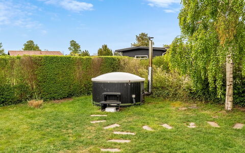 Sampsa - 350M from the Sea: Garden, Backyard, Yard, Shade, Landscaping, Lawn, Garden Buildings, Design, Outdoor Structure, Shed