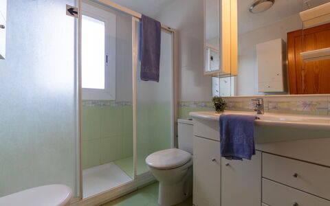 Balandro: Bathroom, Flooring, Bathroom Sink, Plumbing Fixture, Interior Design, Floor, Bathroom Cabinet, Sink, Tap, Plumbing