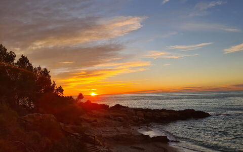 Terraza Azul - Penthouse with Sea View: Water, Horizon, Sunset, Afterglow, Sun, Rock, Dusk, Sunrise, Orange, Coast