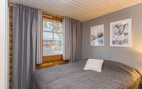 Levin Ainola: Wood, Bedroom, Interior Design, Bed, Floor, Flooring, Ceiling, Bed Sheet, Bedding, Linens