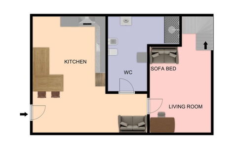 Suite Meda: Bedroom, Bed