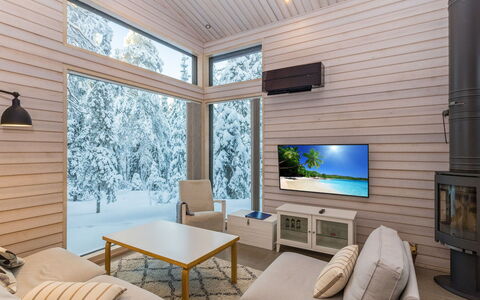Villa Vesla: Wood, Winter, Snow, Home, Cottage, Freezing, Siding, Log Cabin, Ice