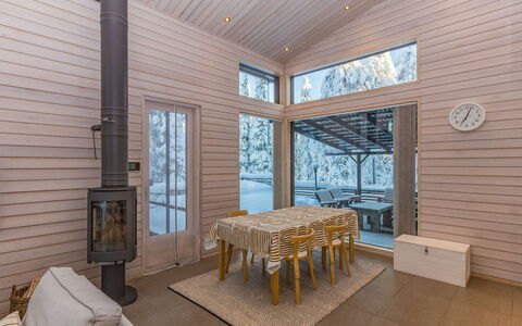 Villa Vesla: Wood, Winter, Snow, Home, Cottage, Freezing, Siding, Log Cabin, Ice