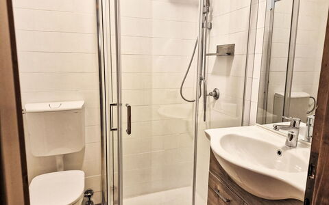 Nevada View: Bathroom, Floor, Flooring, Interior Design, Plumbing Fixture, Toilet, Toilet Seat, Room, Bathroom Sink, Plumbing