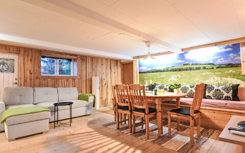 Långerud: Furniture, Shade, Porch, Chair, Outdoor Furniture, Outdoor Structure, Eco Hotel, Balcony, Pergola, Deck