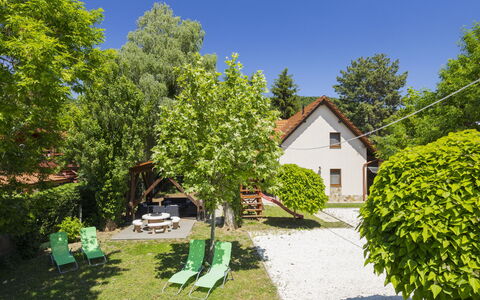 Petka: Cottage, Garden, Shade, Lawn, Yard, Backyard, Landscaping, Outdoor Furniture, Farmhouse, Eco Hotel