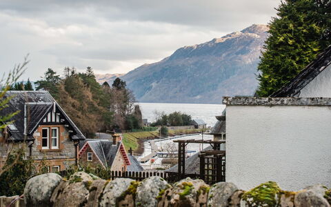 The Chalet: House, Landscape, Highland, Home, Cottage, Rural Area, Mountain Range, Village, Hill Station, Valley