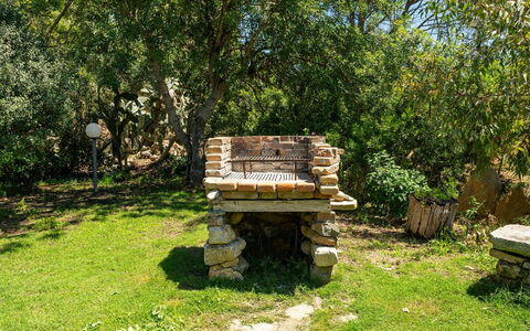 Malù House: Wood, Garden, Shade, Backyard, Lawn, Landscaping, Park, Outdoor Furniture, Outdoor Structure, Outdoor Bench