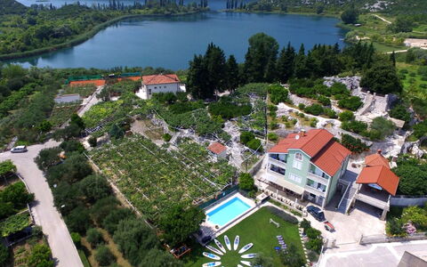 Solo: Shrub, Residential Area, Home, Estate, Garden, Lawn, Landscaping, Yard, Mansion, Villa