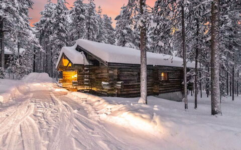 Äkästupa: Snow, Winter, Branch, Wood, Cottage, House, Freezing, Roof, Log Cabin, Twig