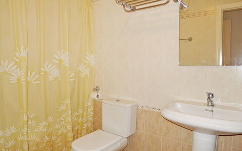 Altea Dorada: Bathroom, Property, Room, Wall, Tile, Interior Design, Bathroom Sink, Plumbing Fixture, Architecture, Tap