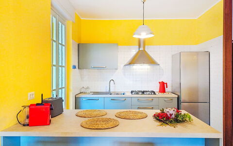 Le Radici: Interior Design, Furniture, Flooring, Wall, Floor, Yellow, Ceiling, Kitchen, Wood, Countertop