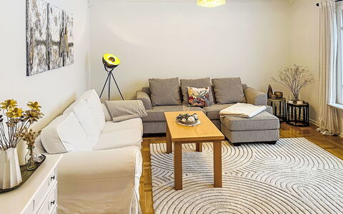 Villa Daniel: Furniture, Interior Design, Couch, Flooring, Floor, Wall, Living Room, Wood, Apartment, Wood Flooring
