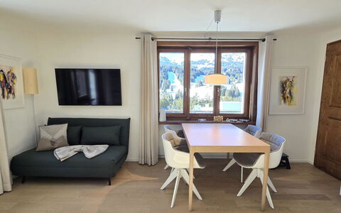 Tgiesa Alva: Furniture, Interior Design, Flooring, Floor, Wood, Table, Room, Living Room, Couch, Chair