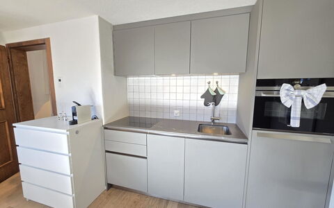 Tgiesa Alva: Cabinetry, Flooring, Kitchen, Kitchen Appliance, Countertop, Wood, Interior Design, Floor, Furniture, Major Appliance