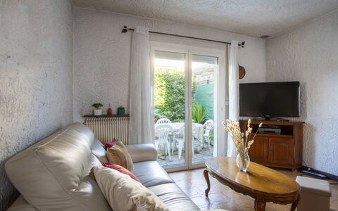 Maison Valensole: Furniture, Interior Design, Flooring, Floor, Room, Ceiling, Living Room, Home, Couch, Flowerpot