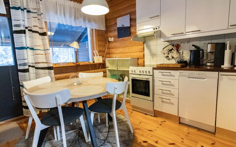 Levin Neljä Tuulta: Wood, Snow, Winter, Cottage, Freezing, Home, Log Cabin, Larch, Siding