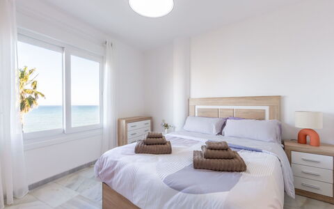 El Faro Ii: Furniture, Wood, Bedroom, Bed, Floor, Bedding, Bed Sheet, Linens, Bed Frame, Wood Flooring