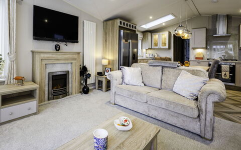 Lighthouse View: Furniture, Interior Design, Ceiling, Home, Room, Couch, Living Room, Apartment, Home Appliance