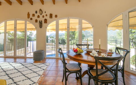 Sueño: Furniture, Interior Design, Flooring, Wood, Ceiling, Floor, Chair, Table, Kitchen & Dining Room Table, Dining Room