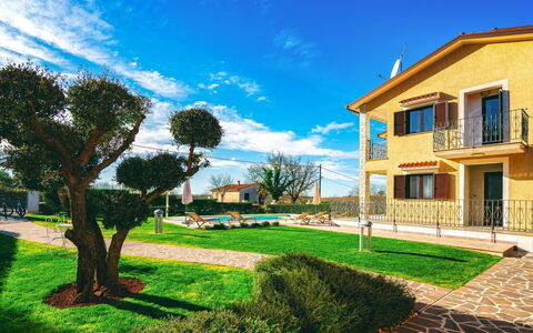 Silvia: Furniture, Outdoor Furniture, Chair, Shade, Canopy, Outdoor Table, Outdoor Structure, Patio, Awning, Kitchen & Dining Room Table