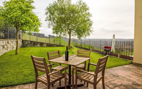 Casa Dell'Uva: Furniture, Outdoor Furniture, Chair, Shade, Canopy, Outdoor Table, Outdoor Structure, Patio, Awning, Kitchen & Dining Room Table