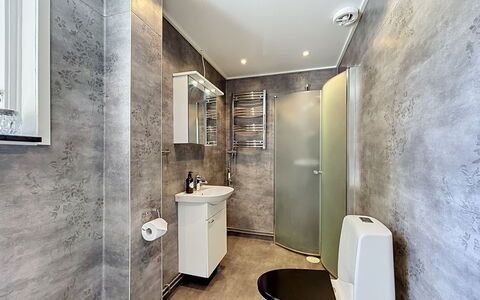 Skolhuset: Flooring, Plumbing Fixture, Floor, Interior Design, Toilet Seat, Bathroom, Toilet, Plumbing, Sink, Tap