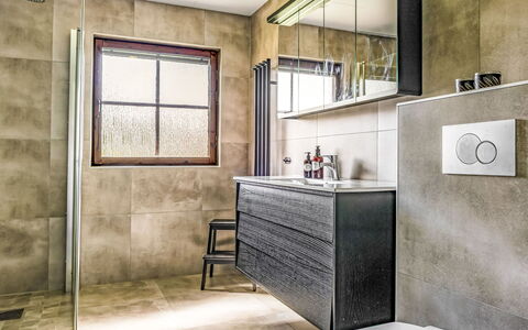 Villshärad: Flooring, Plumbing Fixture, Interior Design, Floor, Tile, Plumbing, Bathroom, Tap, Mirror, Bathroom Cabinet