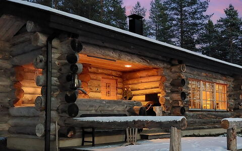 Janttara: Wood, Winter, Log Cabin, Natural Material, Freezing, Hardwood, Snow, Lumber, Hearth