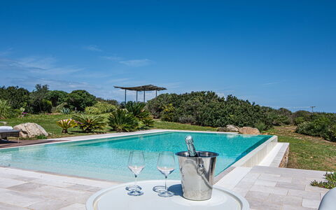 Elenoire: Blue, Swimming Pool, Resort, Outdoor Furniture, Leisure, Shade, Eco Hotel, Landscaping, Umbrella, Estate
