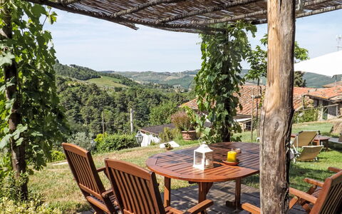 Il Canto dei Merli: Furniture, Outdoor Furniture, Table, Chair, Outdoor Table, Garden, Kitchen & Dining Room Table, Patio, Restaurant, Flowerpot
