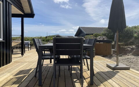 Monna - from the Sea: Wood, Hardwood, Deck, Plank, Wood Flooring, Shade, Wood Stain, Porch, Outdoor Furniture, Outdoor Table