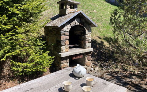 Veni, Vidi, Mansi: Wood, Rock, Stone Wall, Garden, Landscaping, Brick, Masonry Oven, Backyard, Outdoor Structure