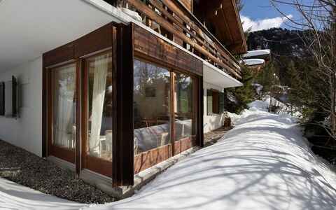 Veni, Vidi, Mansi: Wood, Architecture, Home, Cottage, Freezing, Snow, Winter, Siding, Shade, Balcony