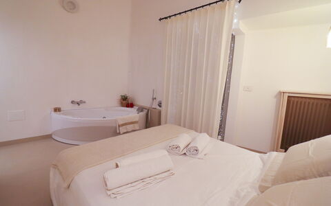 Bacchus: Historic Charming Home: Interior Design, Floor, Flooring, Ceiling, Bedroom, Bed, Room, Furniture, Apartment, Bed Frame