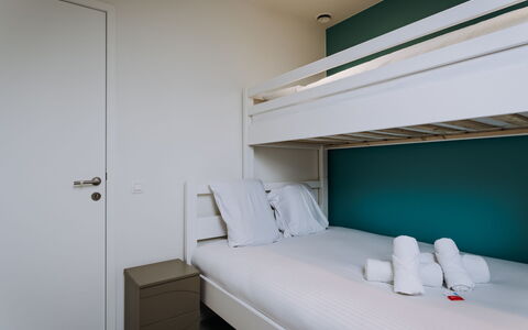 West Bay with Parking & Balcony: Interior Design, Floor, Apartment, Hotel, Design, Dormitory, Bedroom, Bed, Bedding, Boutique Hotel