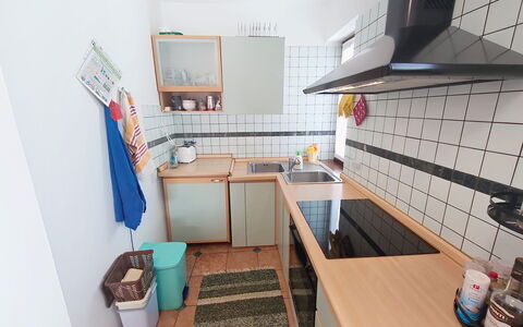 Casa Sofia: Kitchen, Flooring, Interior Design, Countertop, Floor, Kitchen Appliance, Major Appliance, Room, Kitchen Sink, Furniture