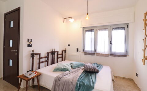 Malika: Bed, Bedroom, Interior Design, Wall, Furniture, Bedding, Flooring, Floor, Bed Sheet, Wood