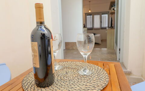 Malika: Tableware, Furniture, Drinkware, Table, Bottle, Serveware, Barware, Stemware, Glass Bottle