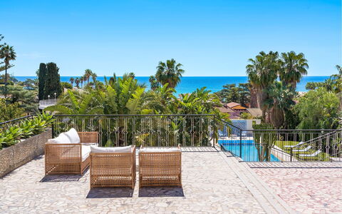 Villa Rebecca: Sea, Resort, Coast, Tropics, Ocean, Shade, Eco Hotel, Outdoor Furniture, Balcony