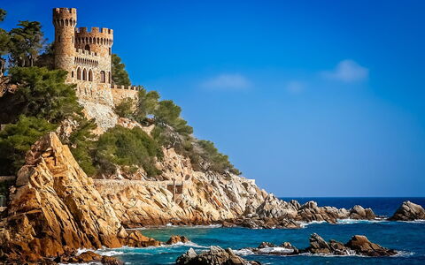 Villa Tamariu: Blue, Water, Body Of Water, Coast, Sea, Coastal And Oceanic Landforms, Summer, Beach, Shore, Tourist Attraction