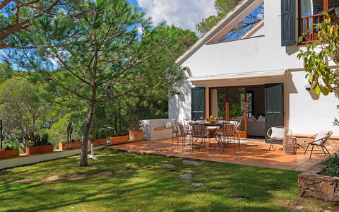 Villa Cassiopea: Home, Shade, Cottage, Garden, Estate, Chair, Farmhouse, Landscaping, Eco Hotel, Backyard