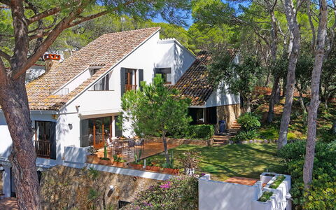 Villa Cassiopea: Tree, Building, House, Residential Area, Home, Roof, Architecture, Cottage, Estate, Human Settlement
