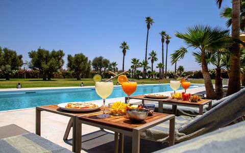 Villa Jamalu: Furniture, Outdoor Furniture, Resort, Chair, Swimming Pool, Shade, Leisure, Eco Hotel, Sunlounger