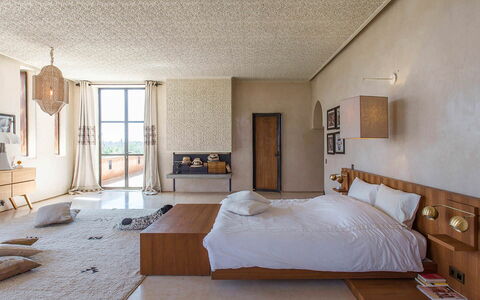 Villa Portraits: Bedroom, Bed, Furniture, Interior Design, Bed Sheet, Floor, Bedding, Flooring, Room, Ceiling
